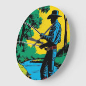 Visser op de Riverbank Grote Klok (Hoek)