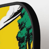 Visser op de Riverbank Pickleball Paddle (Links Detail)