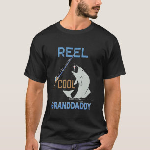 Visser Opa Grappig Reel Cool Opa Vis T-shirt