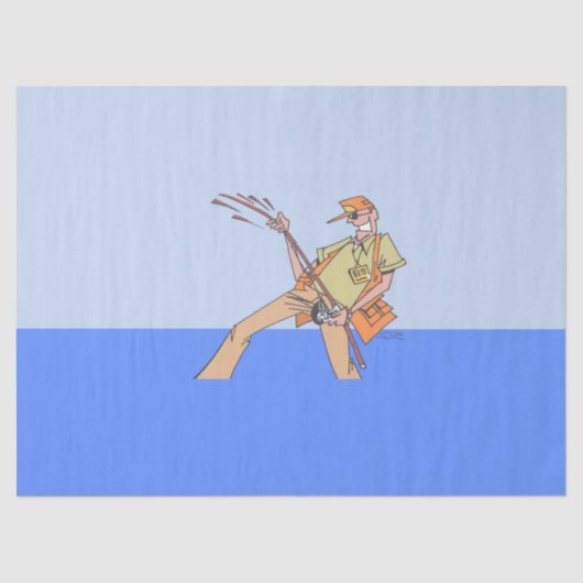 Visser tissuepapier (Voorkant)