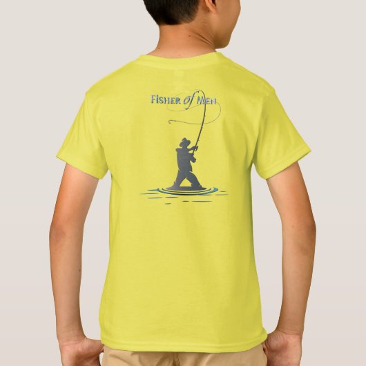 Visser van Mannen | KINDER T-shirt (Achterkant)