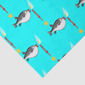 Visser Verjaardagscadeau Tissuepapier (Detail)