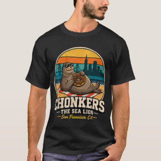 Visser vriend teal groen t-shirt
