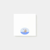 Visser witte notitieblokken post-it® notes (Voorkant)