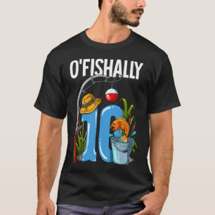 Visserij 10 jaar oud 10e verjaardag vissen t-shirt