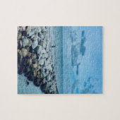 Visserij aan het meer legpuzzel (Horizontaal)