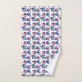 Visserij en aal bad handdoek (Handdoek)