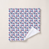 Visserij en aal bad handdoek (Wasdoekje)
