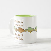 Visserij en campus, mok met pensioen (Voorkant links)