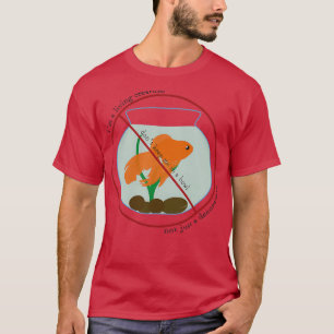 Visserij geen Decoratie T-shirt