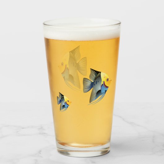 Visserij Glas (Voorkant gevuld)