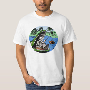 Visserij in Gator T-shirt