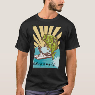 visserij is mijn leven t-shirt