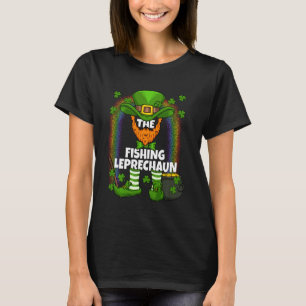 Visserij Leprechaun Familie Matching St Patricks D T-shirt