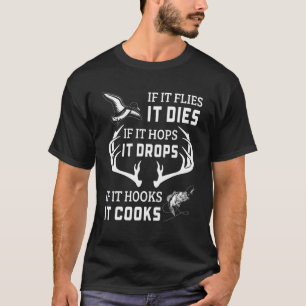Visserij op Gevist en jachtluiers T-shirt