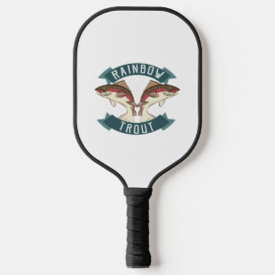 Visserij regenboogforel pickleball paddle