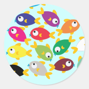 Visserij Ronde Sticker