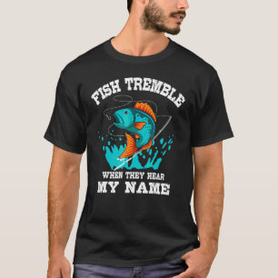 Visserij Vist Hook Angler Fisher Angling Fish T-shirt