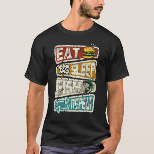 Visserij Vist vis uit slaap-stand T-shirt