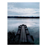 Visserijbrug van de Dnieper met riet