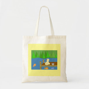 Visserijscene Tote Bag