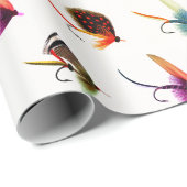 Visserijvliegen Cadeaupapier (Rol Hoek)