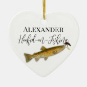 Visserijvloot Keramisch Ornament (Voorkant)