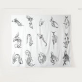 Vissers droomhout wandkleed (Voorkant (horizontaal))