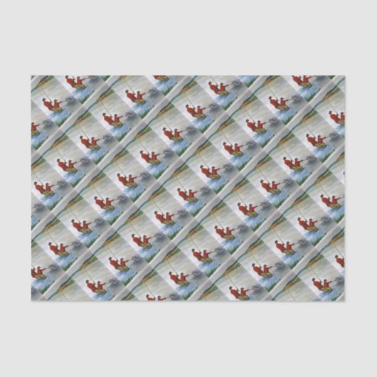 Vissers en zoons tissuepapier (Voorkant)