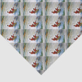 Vissers en zoons tissuepapier (Detail)