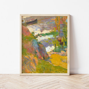 Vissers en zwemmers   Paul Gauguin Poster