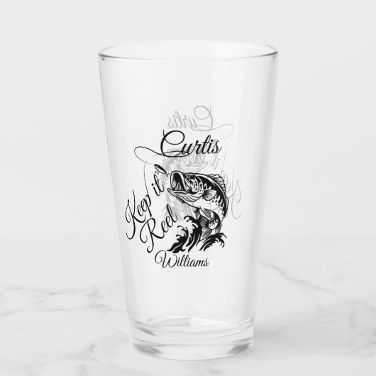 Vissers Glas (Achterkant)