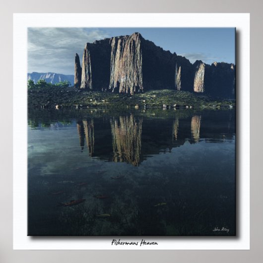 Vissers hemel poster (Voorkant)