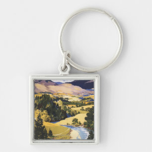 Vissers in de Eden Valley Sleutelhanger