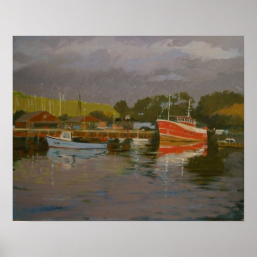 Vissers kade 2 poster (Voorkant)