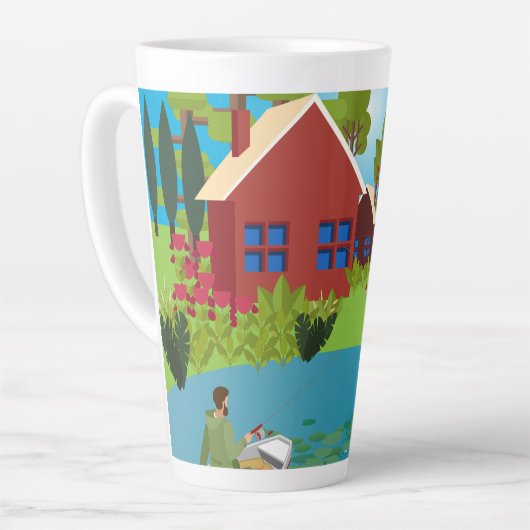 Vissers Latte Mok (Linkerhoek)