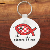 VISSERS VAN MANNEN van Sleutelhanger (Voorkant)