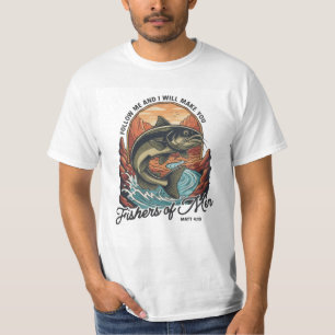 Vissers van Mensen - Klassiek Vis Symbool T-Shirt
