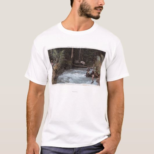 Vissers Visten op Commonwealth Creek T-shirt (Voorkant)