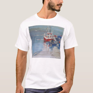 Vissers zalmvis t-shirt