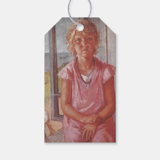 Vissersdochter Cadeaulabel (Voorkant)