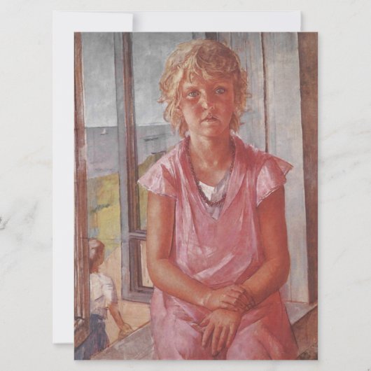 vissersdochter kaart (Voorkant)