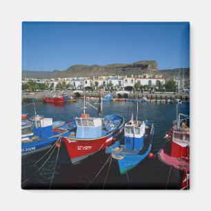 Vissershaven, Puerto de Mogan, Gran Canaria, Magneet