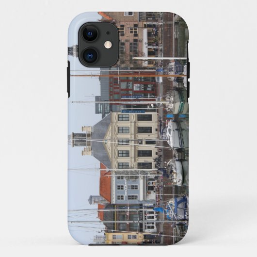 Vissershaven Uitzicht, Vlissingen, Nederland Case-Mate iPhone Case (Achterkant)