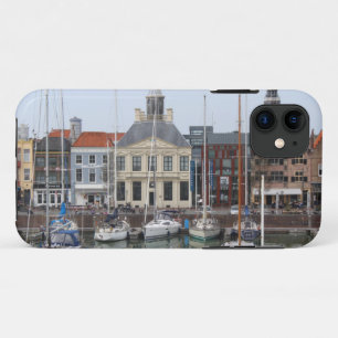 Vissershaven Uitzicht, Vlissingen, Nederland iPhone 11 Hoesje