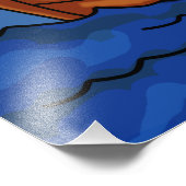 Vissersvaartuigen voor Mannen Foto Afdruk (Hoek)