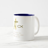 Vissersvaartuigen voor Mannen Tweekleurige Koffiemok (Voorkant rechts)