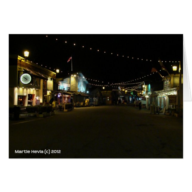 Visserswerf in Monterey (Voorkant Horizontaal)