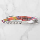 "Vissez-LE" tire-bouchon (Dos)