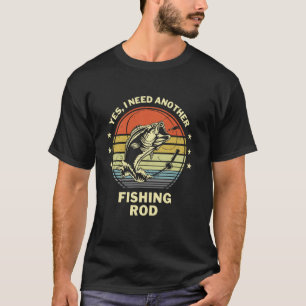Visshirt Grappige Hengelaar Visser Humor Grappige T-shirt